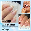 thumbnail image 2 of AZUREBEAUTY Clear Dip Powder for Nails, Essential Transparent Dipping Build Powder Crystal French Art Starter Manicure Beginner DIY Salon Home Gift, 1 Oz/28g, 2 of 5