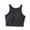 Dark Gray, variant on cfhntfmh Tank Tops for Women Ribbed Soft Sleeveless Cropped Racerback Going out Tops Stretch Crewneck Athletic Sports Shirts