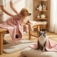 thumbnail image 1 of Toalla de baño superabsorbente para mascotas, de microfibra polar coral, para perros y gatos, suave, de secado rápido, para el cuidado de mascotas, grande, absorbente., 1 of 6