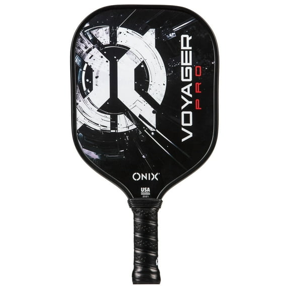ONIX Voyager Pro Pickleball Paddle with Premium-Coated Graphite Face and Precision-Cut Polypropylene For Incredible Touch