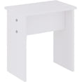 thumbnail image 1 of Dressing Table Set with Mirror 1 Storage Drawer Dressing Table Ottoman Stool Set Modern Bedroom Dressing Table, White, 1 of 2