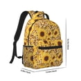 thumbnail image 2 of Honeii Abstract Leopard Print Sunflower Print Backpack for School,15.6 inch Laptop Back Pack for High School and College Students, Waterproof Computer Bookbag-One Size, 2 of 6