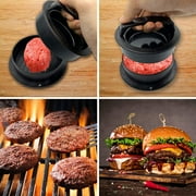 Burger Press, 3 in 1 Hamburger Press Patty Maker, Slider Press Stuffed Burger Patty Press Regular Burger Maker Non Stick Kitchen Barbecue Grilling Patty Molds