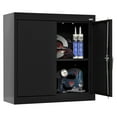 thumbnail image 5 of Sandusky Wall Mount Cabinet Adjustable 12.00 L in x 30.00 W in x 26.00 H in Metal 2 - Shelf, Black, 5 of 6