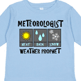 thumbnail image 4 of Inktastic Meteorologist Weather Prophet Boys or Girls Long Sleeve Toddler T-Shirt, 4 of 5