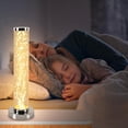 thumbnail image 5 of Bedroom LKUA Fairy Light String Table lamp, Modern Glass, Bedside Night Light for Bedroom (18" Warm White), 5 of 8