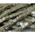 thumbnail image 4 of 4x4mm Dark Green Unakite Cube Beads Genuine Gemstone Natural Jewelry Making, 4 of 5