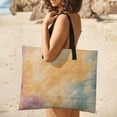 thumbnail image 5 of Colorful Tie Dye Vortex Picnic Blanket Waterproof Outdoor Beach Blanket Hand-held Pad Suitable for Travel, Camping, Beach, Family Gatherings, 5 of 8