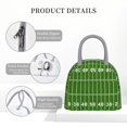 thumbnail image 4 of Lukts American Football Field2 Print Portable Lunch Bag, Lunch Bag Picnic Bag - Waterproof, Heat-insulating and Cold-insulating, Suitable for School, Work, 4 of 6