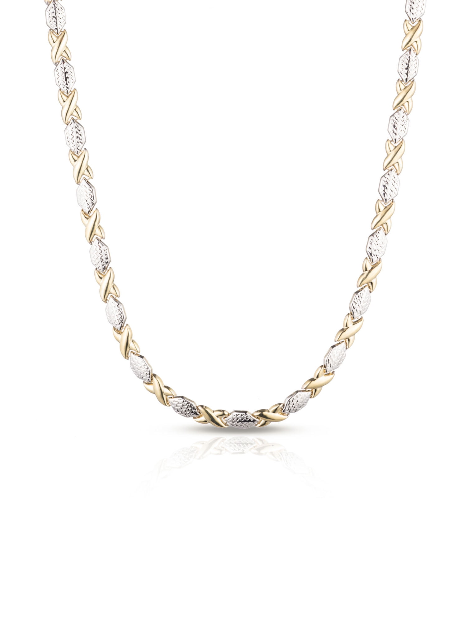 10k gold xoxo necklace