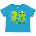 thumbnail image 3 of Inktastic 2nd Birthday Prince Frog Boys Toddler T-Shirt, 3 of 5