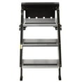 thumbnail image 4 of MOR ryde Entry Step STP-206 Gen 2; 3 Manual Folding Steps; Threshold Height Of 30 Inch To 33-1/2 Inch; With 8 Inch Rise; 500 Pound Capacity; Quick Release Hinge; Wide Top Step, 4 of 4