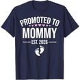 thumbnail image 2 of Promoted To Mommy Est 2026 First Time New Mom Mother's Day Pregnancy Announcement Comfort Colors Unisex Cotton T-Shirt, Size S-3XL, 2 of 5