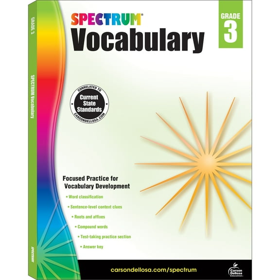 Spectrum Spectrum Vocabulary, Grade 3: Volume 86, (Paperback)