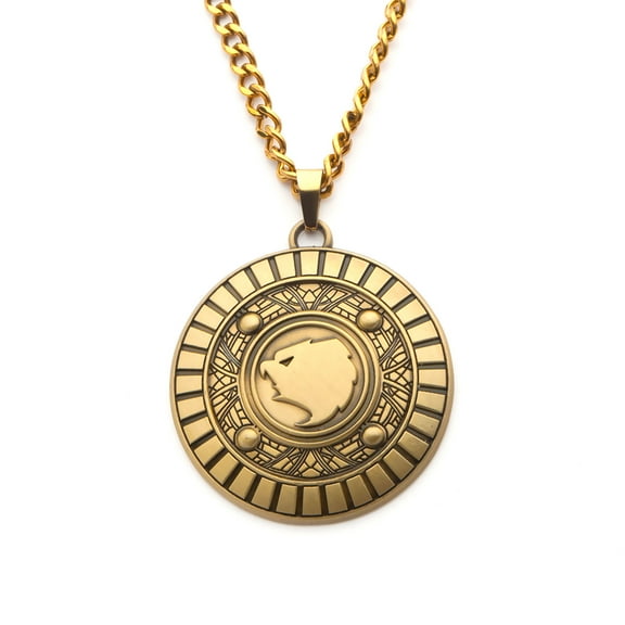 DC Comics BLACK ADAM HAWKMAN NECKLACE - Officially Licensed Warner Bros. HAWKMAN Pendant - Chain