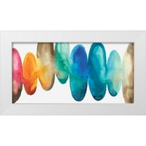 Watts, Eva 24x14 White Modern Wood Framed Museum Art Print Titled - Here We Go