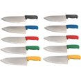 thumbnail image 1 of Cozzini Cutlery Imports 10" Chef Knife Choose Your Color - Razor Sharp Commercial Kitchen Cutlery - Cook's Knives (2 of Each - Black, Blue, Green, Red, Yellow), 1 of 1