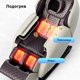 thumbnail image 3 of Jare S6 Newest Full Body 4D Electric Luxury Massage Chair SL Track Manipulator Zero Gravity Electric Telescopic Calf My Lux Decor Round, 3 of 8