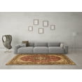 thumbnail image 3 of Ahgly Company Indoor Rectangle Medallion Brown Traditional Area Rugs, 5' x 8', 3 of 4