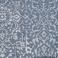 thumbnail image 3 of Couristan Monte Carlo Palmette Indoor/Outdoor Area Rug, 3'9" x 5'5", Navy-Ivory, 3 of 4
