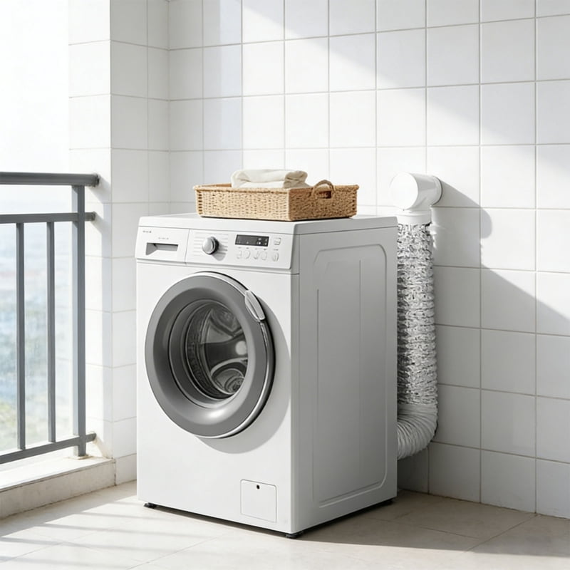 Practical Dryer Air Fitting 90 Degree Dryer Vent Elbow with Hose Easy to Install