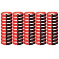 thumbnail image 1 of Yimiti 50Pcs Football Net Straps Soccer Net Straps Adjustable Straps Wire Fence Ties,Red Black, 1 of 8