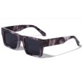 thumbnail image 2 of Sunglasses Square Hip Hop Style Fashion Gray Marble, 2 of 5