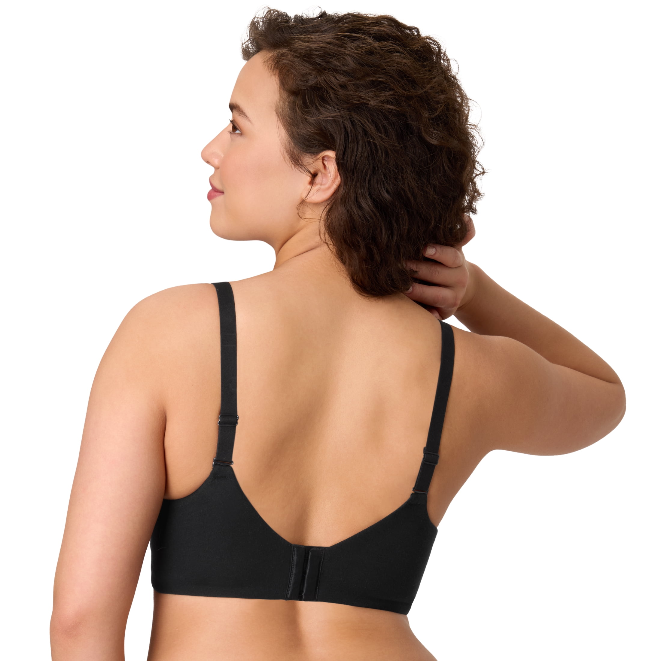 Bali Women's Cotton Modal Wireless Bra with Foam Cups