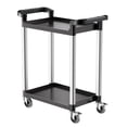 thumbnail image 1 of Carrito utilitario VEVOR de 2 niveles con capacidad de carga de 300 libras con ruedas, 1 of 9