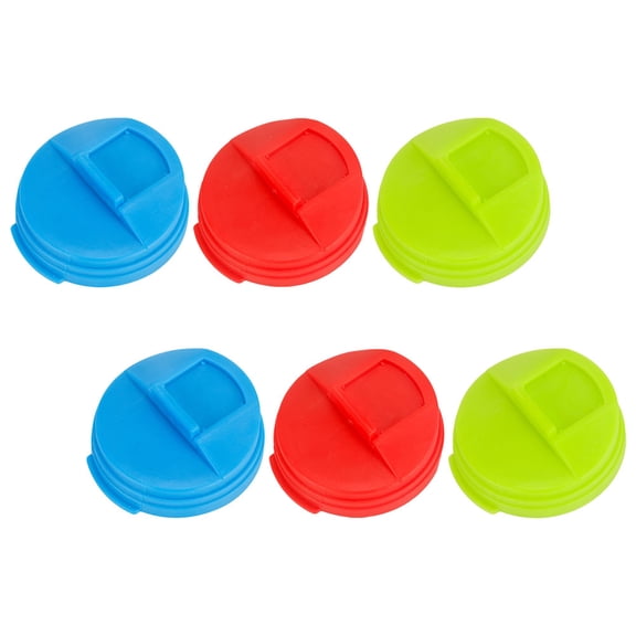 WEUVEB Soda Can Carbonation Saver Assorted Color 6Pcs
