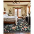 thumbnail image 2 of Alfombra AMADA HOMEFURNISHING 183x274 cm Antideslizante con Diseño Floral, 2 of 7