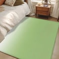 thumbnail image 4 of Ombre Green White Area Rug 4x6 FT, Non Slip Kids Room Carpet, Colorful Painting Washable Soft Floor Carpet Non-Shedding Throw Rug for Dorm Kitchen Study Room Home Office Bedside, 4 of 9
