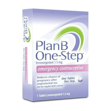 Plan B One-Step Emergency Contraceptive 1 Tablet, 1.5 mg