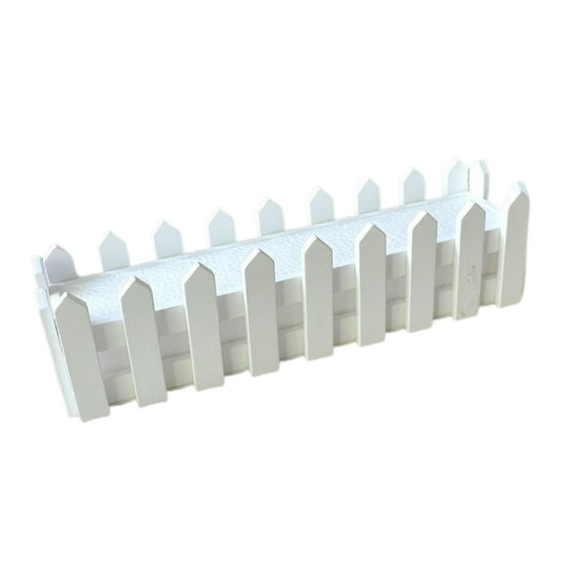 Bloques de espuma floral con valla de madera, arreglo floral DIY, maceta con flores 30cmx7.5cmx8cm