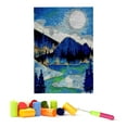 thumbnail image 2 of Artical DIY Pattern Rug Pattern Latch Hook Kit Rug Making Crafts for Kids/Adults, 2 of 9