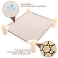 thumbnail image 7 of PUMYPOREITY Wooden Pet Hammock Bed, Dog Kennel Puppy Camp Bed, Wood Removable and Washable Cat Bed, Natural Wooden Pet Sleeping Bed, 7 of 7