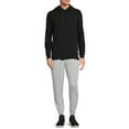 thumbnail image 3 of Jockey Essentials Men's Long Sleeve Lap Vent Pullover Hoodie Sweatshirt, Sizes S-XL, 3 of 5