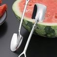 thumbnail image 1 of Stainless Steel Cute Shovel Spoon Innovative Food Grade Material Reusable Sugar Dessert Cake Spoon Home Cafe, 1 of 7