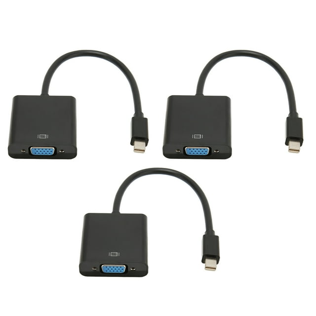 Adaptador Mini DisplayPort, Adaptador Plug And Play Mini A VGA Para Monitor