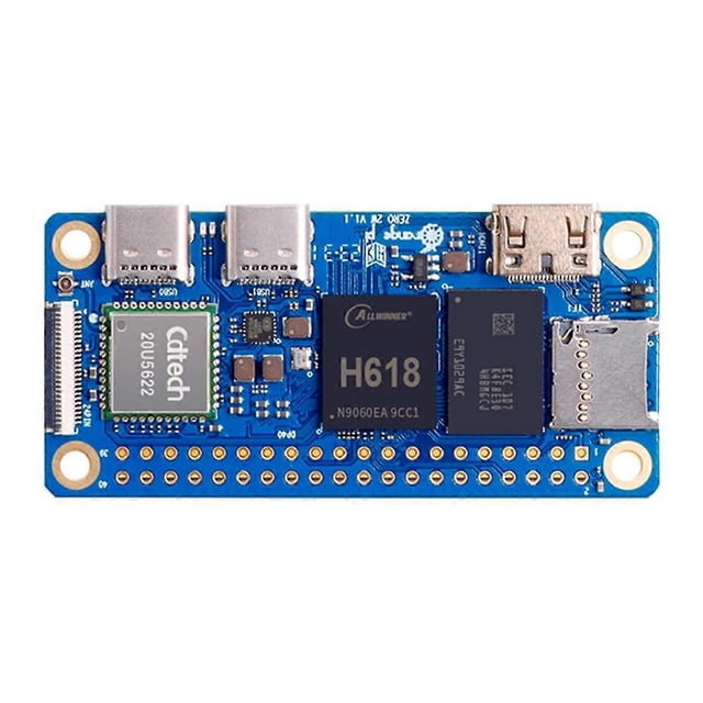 Zero 2W Development Board 2GB RAM DDR4 Mini PC Allwinner H618 WiFi Bluetooth 5.0 Single Board Computer