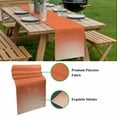 thumbnail image 5 of Orange Ombre Table Runner - 90 Inch Long, Kitchen Dining Table Runner Dresser Scarves, Modern Minimalist Gradient Aesthetic Farmhouse Decor for Coffee Tables Wedding Party Banquet, 5 of 8