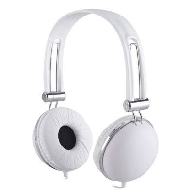 Overhead Mobile - Premium Over-Head Stereo Earphones Headset Headphones w/ Mic for Vertu Signature Touch,General Mobile GM5, Lenovo P2, Vibe K6, PALM Pixi Plus, Pixi (White) + MND Stylus