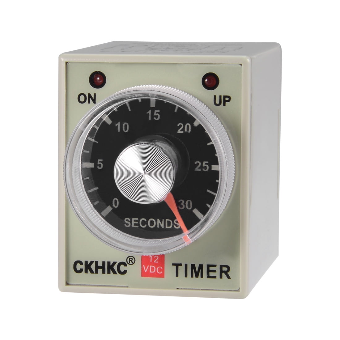 uxcell DC12V 30S 8 Terminals Range Adjustable Delay Timer Time Relay AH3-3 