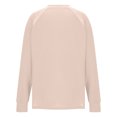 thumbnail image 6 of SMihono V Neck T Shirts for Women Long Sleeve Cute Tops Spring Winter Dressy Business Casual Blouses Trendy Basic Tees Clothes Beige XXL, 6 of 6