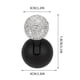 thumbnail image 3 of Botón de Arranque para Coche Hsr240918002 | Decoración con Incrustaciones de Diamantes | Balancín Ergonómico | Cubierta de Arranque Fácil de Instalar | Mejora Interior para Suv, Camionetas y Descapot, 3 of 4