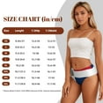 thumbnail image 4 of Women Bikini Underwear Flag Of The Dominican Republic Ladies Panties Hipster Briefs Undies Small, 4 of 6