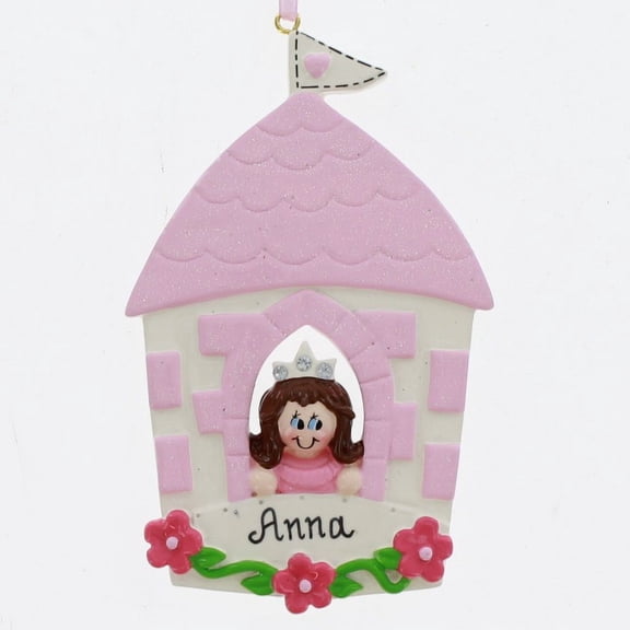 Princess in Castle Ornament