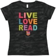 thumbnail image 3 of Inktastic Live Love Read Women's T-Shirt, 3 of 5