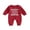 Christmas Outfits Red, variant on Infant Baby Boy Girl Christmas Outfits Long Sleeve Crewneck Sweatshirt Romper Letter Embroidery Bodysuit Clothes
