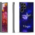 thumbnail image 1 of Slim-Fit Fashion Gel Phone Case for Samsung Galaxy S22 Ultra 5G, by OneToughShield ® - Zodiac / Virgo, 1 of 4